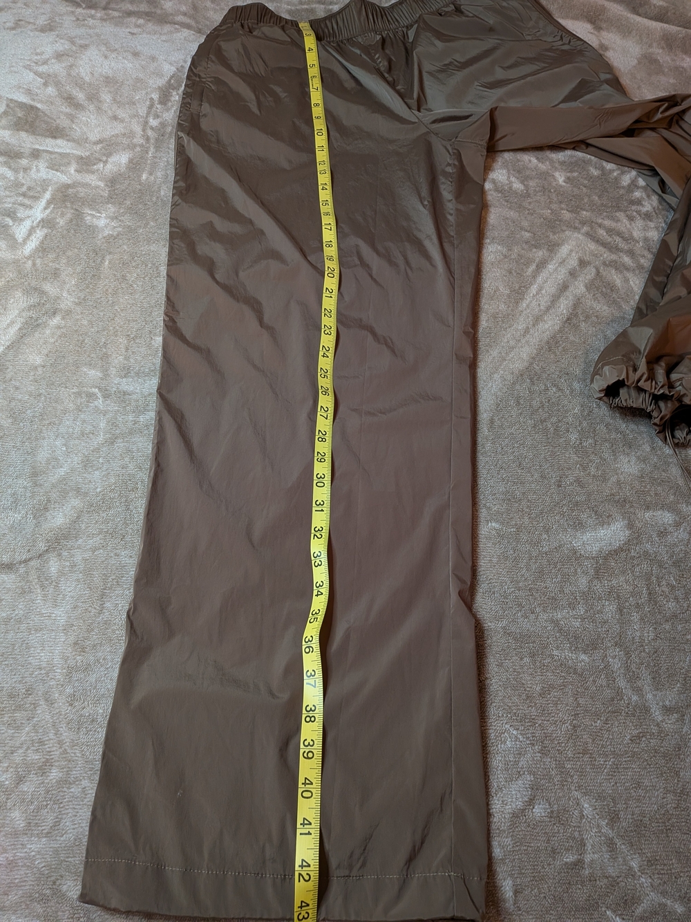 Athleta Rise Pant Women's X Large Taupe Wide Leg Travel Pants NWT - Picture 11 of 15